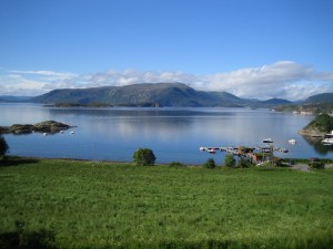 Ausblick auf dem Ferienhaus Norwegen